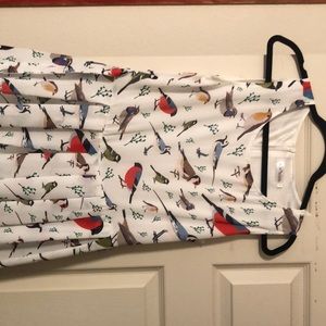 SOLD. Boutique bird dress